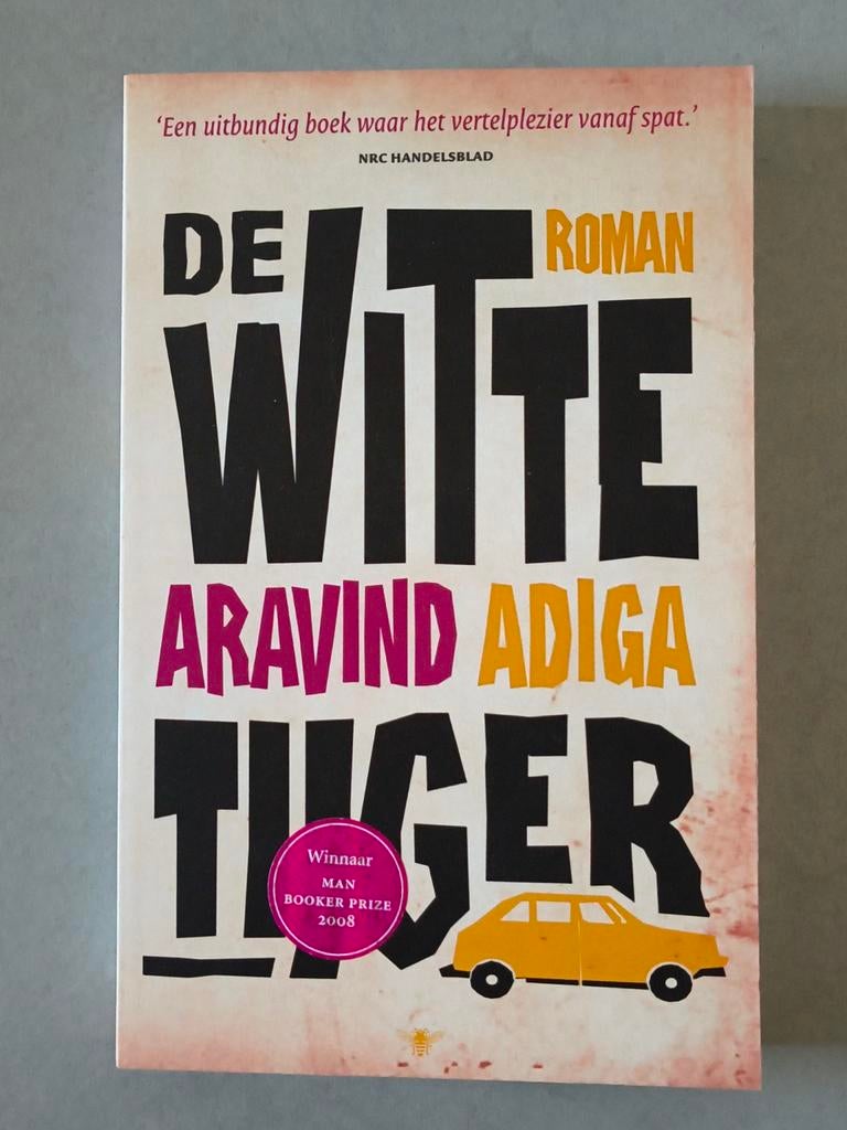 De Witte Tijger - Aravind Adiga (Winnaar Booker Prize), Boeken, Romans, Gelezen, Wereld overig, Ophalen of Verzenden