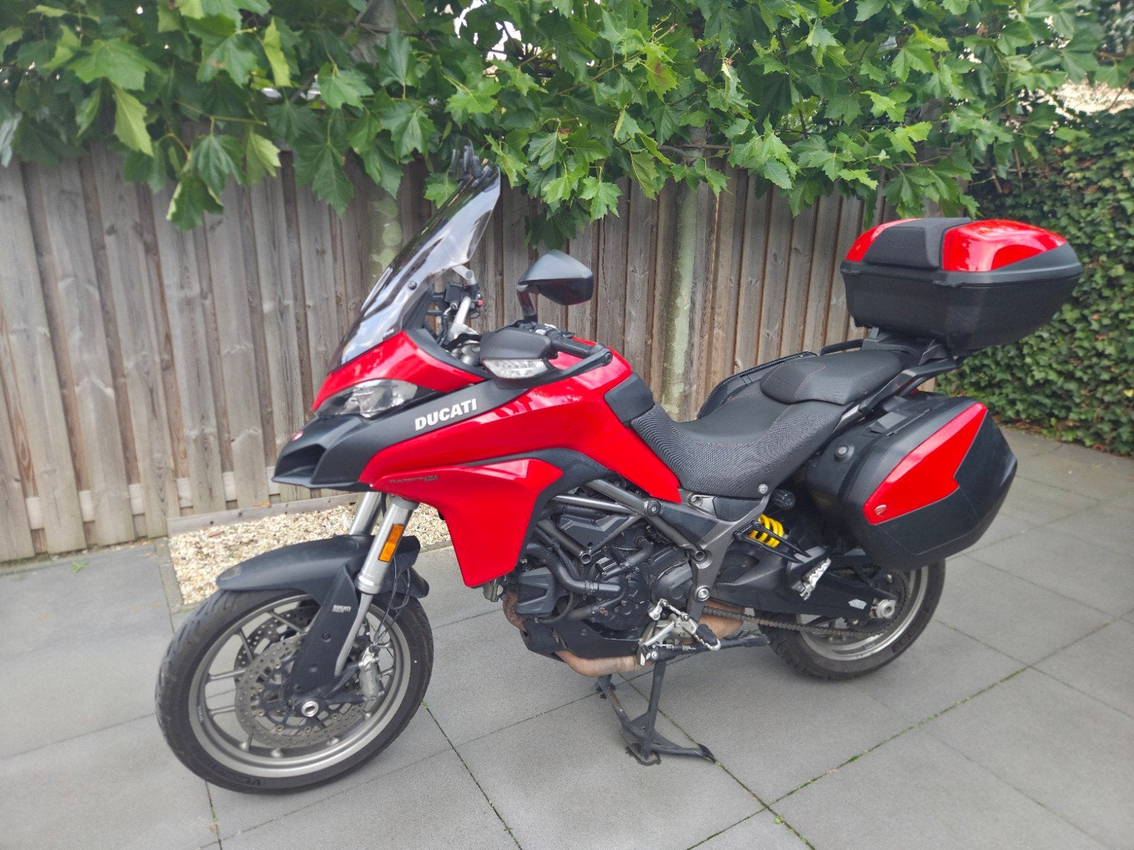 Ducati Multistrada 950 2017 | 36.500 km | 3-delige kofferset, Motoren, 2 cilinders, ABS, Motorrijbewijs A, Gebruikt