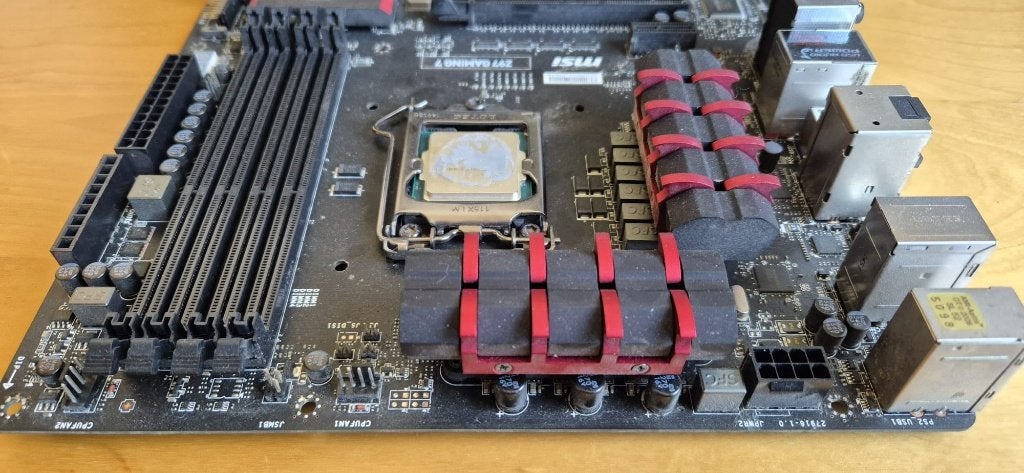 MSI Z97 Gaming 7 + Intel Core i5-4690K, Computers en Software, Moederborden, Gebruikt, DDR3, Ophalen of Verzenden, LGA 1150