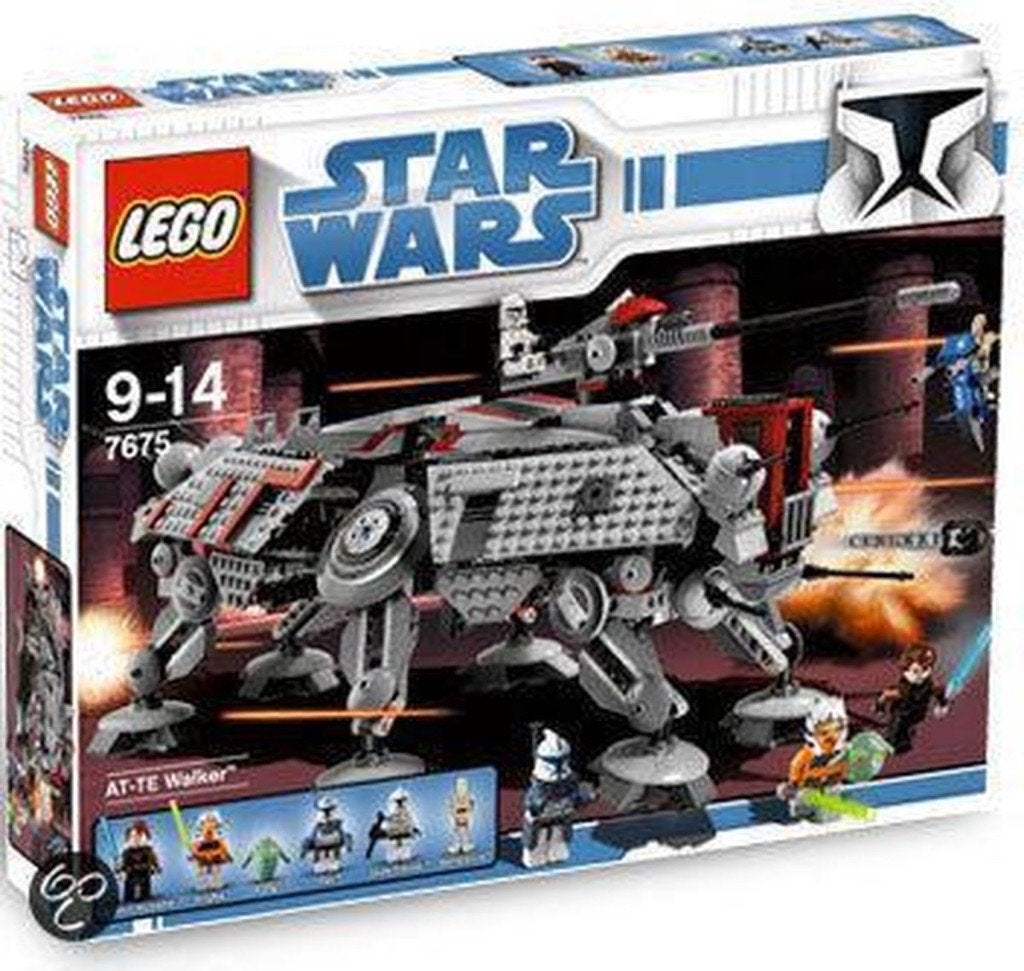 Lego AT-TE Walker, Ophalen of Verzenden, Zo goed als nieuw, Complete set, Lego