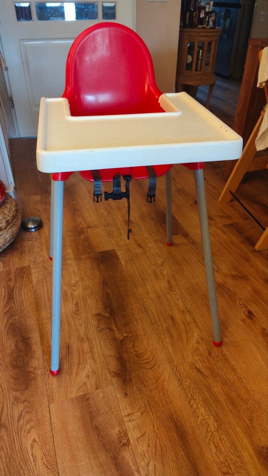 Voor een doosje Merci ∆ IKEA Antilop kinderstoel, Ophalen, Zo goed als nieuw, Overige typen, Afneembaar eetblad