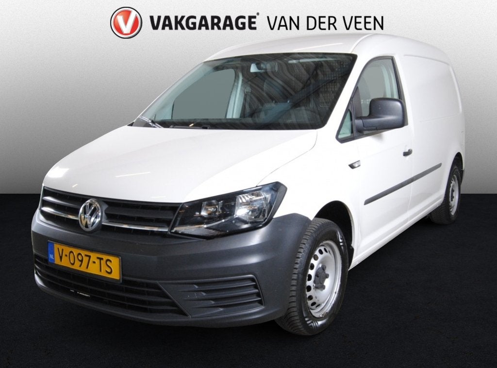 Volkswagen Caddy 2.0 TDI L2H1 BMTEcBu (bj 2019), Auto's, Bestelauto's, Gebruikt, Euro 6, 4 cilinders, Volkswagen