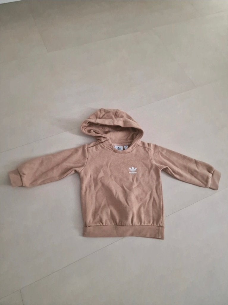 Adidas hoodie voor baby's - 12-18 maanden, Kinderen en Baby's, Babykleding | Maat 80, Adidas, Ophalen of Verzenden, Zo goed als nieuw