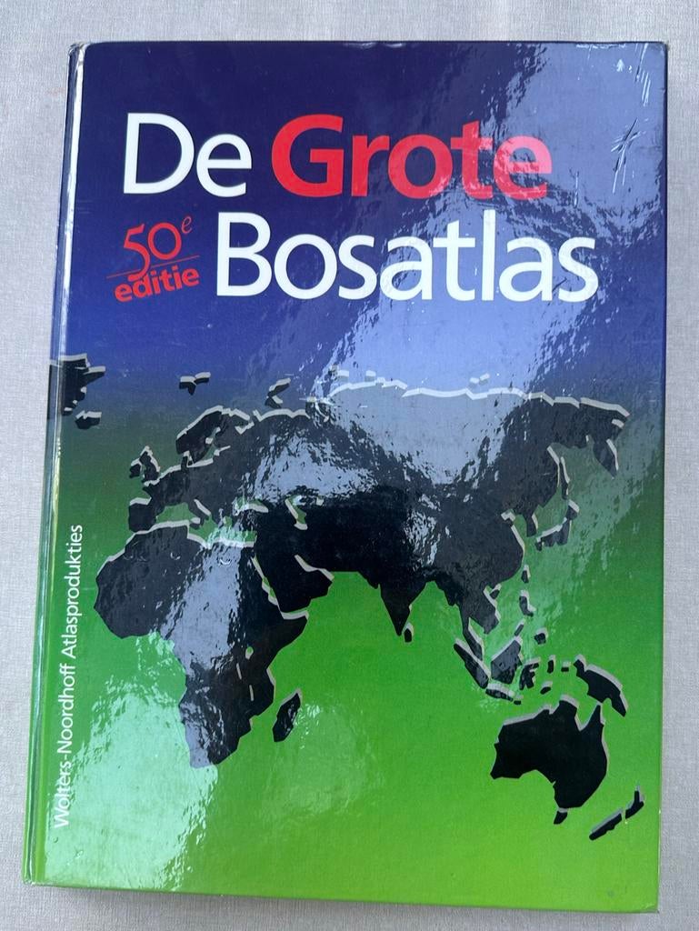 De Grote Bosatlas 50e editie, Boeken, Gelezen, Bosatlas, Ophalen of Verzenden, 1800 tot 2000