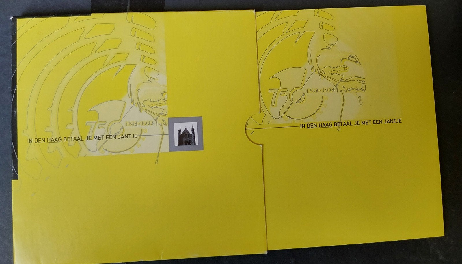 1988 muntset Den Haag 750 jaar betaal je met een Jantje, Ophalen of Verzenden, Koningin Beatrix, Setje