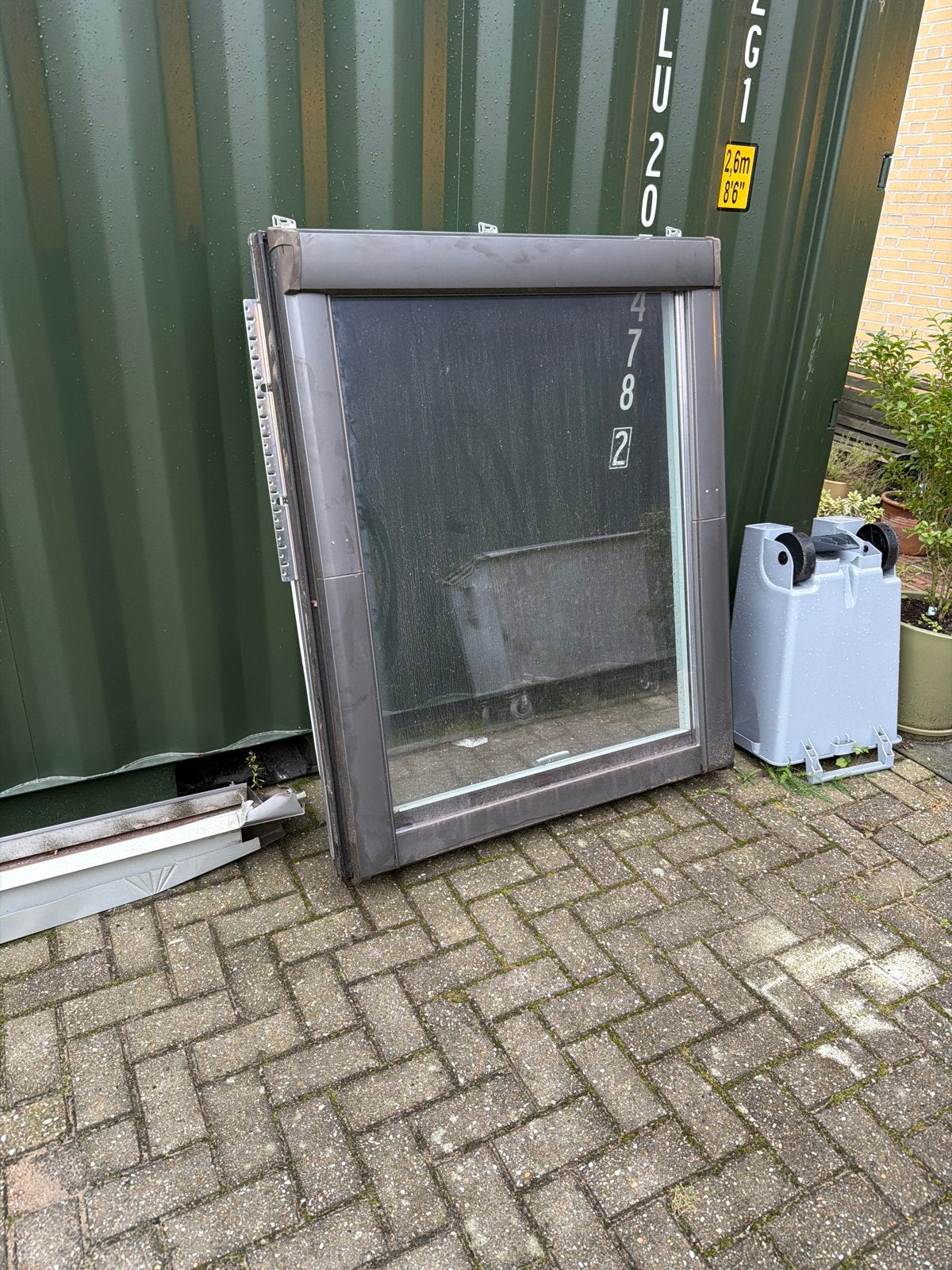 Roto Dakraam Groot met Hor en Gootstukken, Gebruikt, 80 tot 120 cm, 120 tot 160 cm, Ophalen of Verzenden