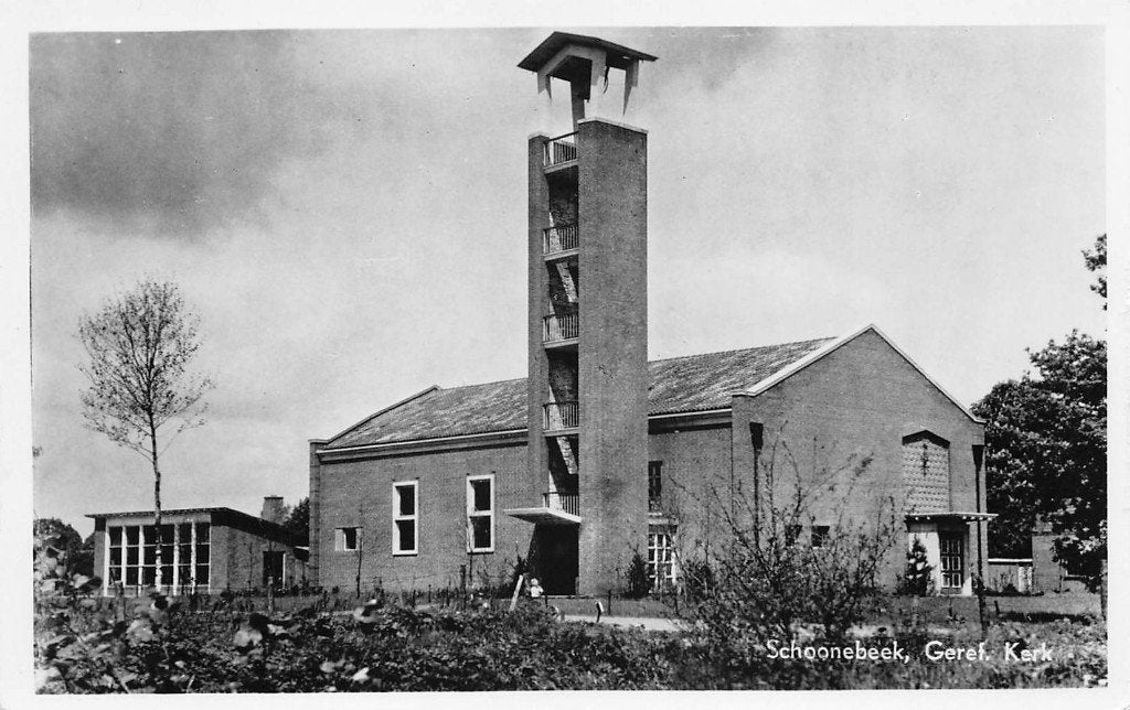627 Schoonebeek - Geref. Kerk, Ophalen of Verzenden, 1960 tot 1980, Ongelopen, Drenthe