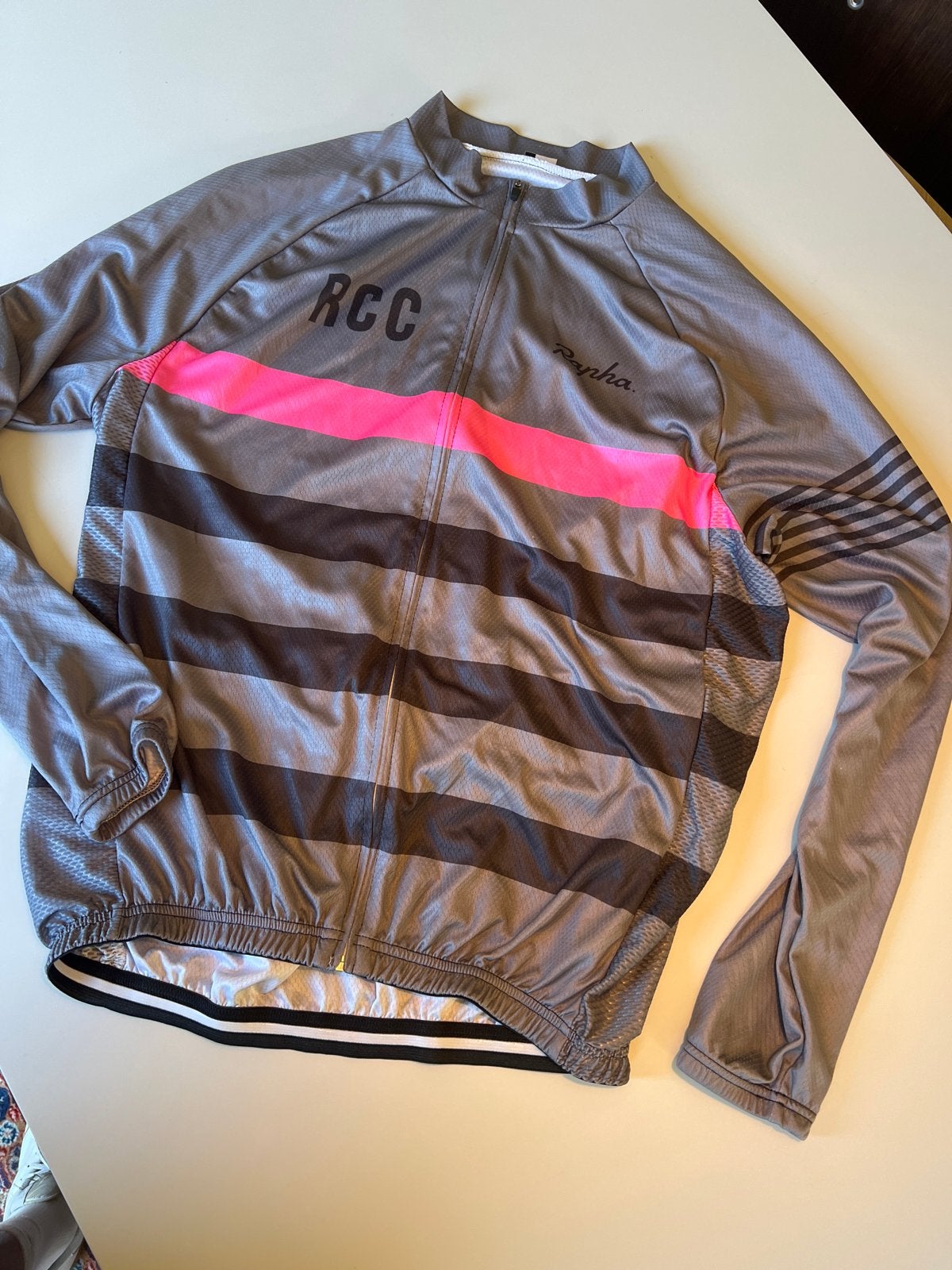 Replica Rapha RCC Fietsshirt Lange Mouwen, Ophalen of Verzenden, Zo goed als nieuw, Bovenkleding, Heren