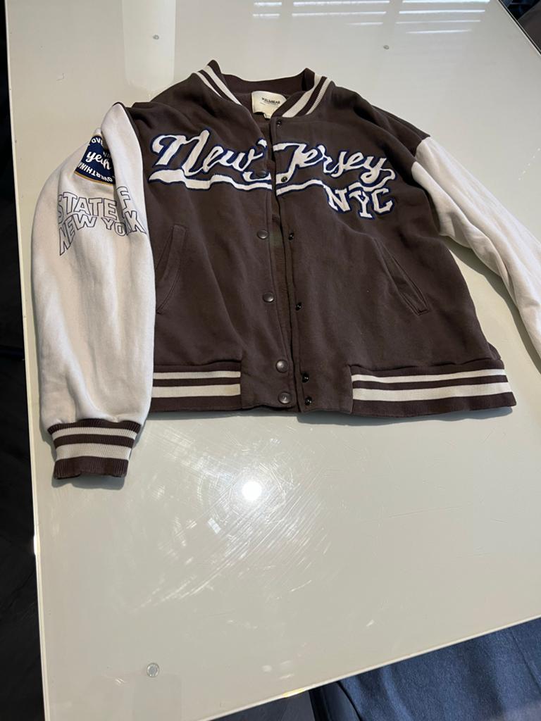 Pull & Bear Varsity Jacket New Jersey NYC - Maat M, Ophalen of Verzenden, Zo goed als nieuw