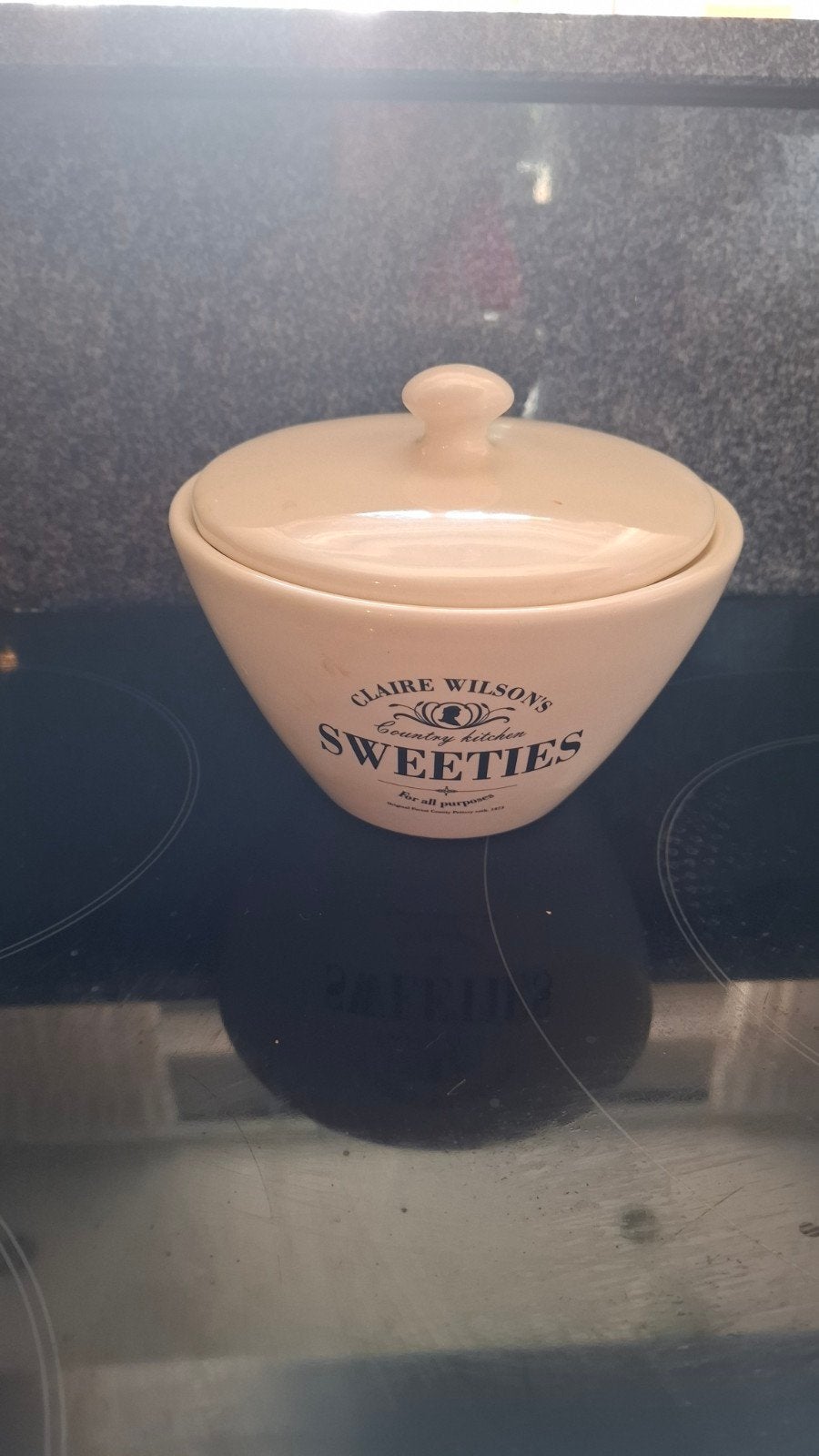 Claire Wilson's Country Kitchen Sweeties Voorraadpot, Beige, Ophalen of Verzenden, Zo goed als nieuw, Voorraadpot