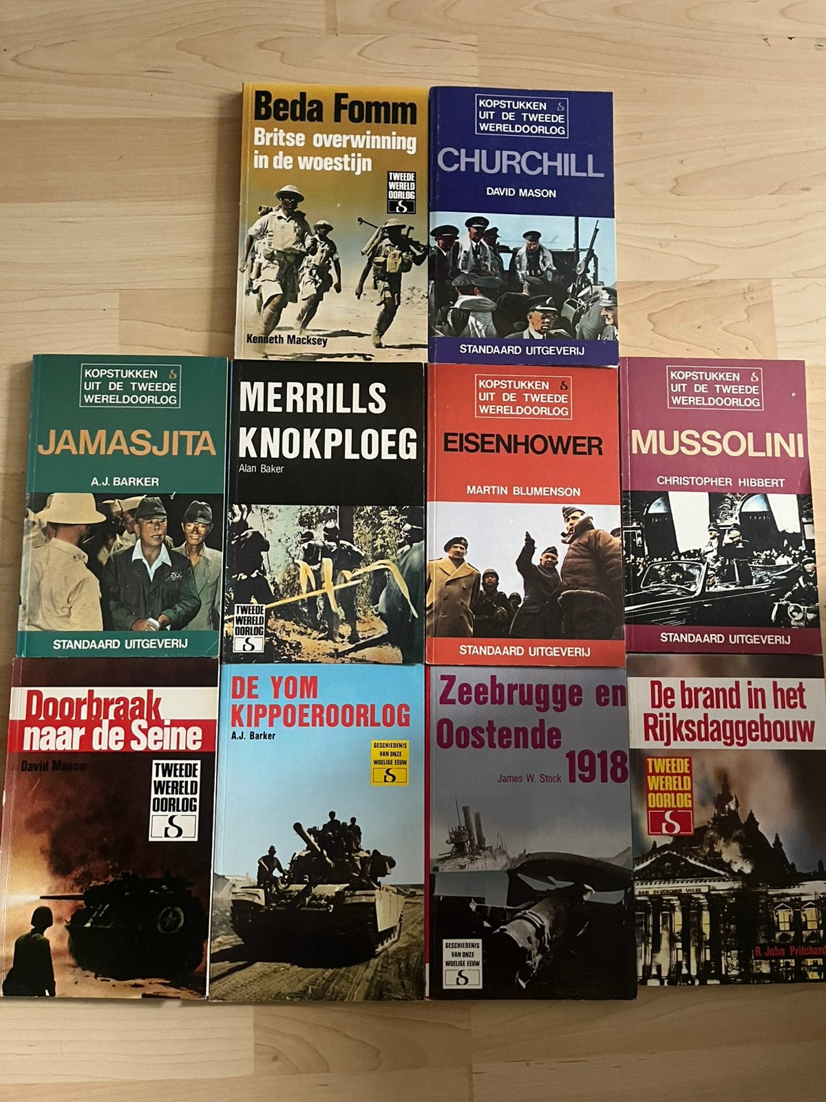 10 historische oorlogsboeken – WO1 & WO2, Ophalen of Verzenden, Landmacht, Duitsland, Boek of Tijdschrift