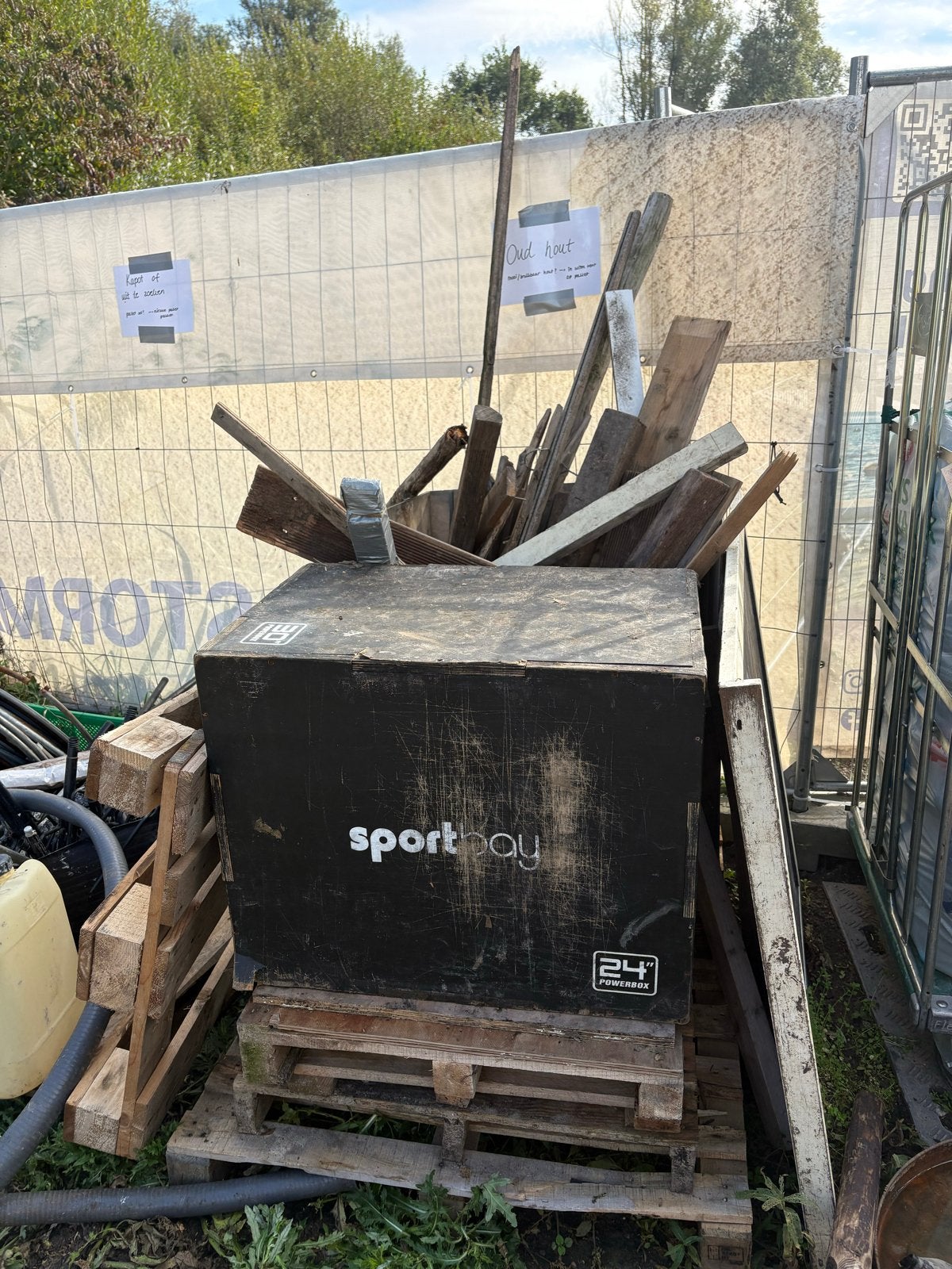 GRATIS Op te halen gebruikt hout en planken, Doe-het-zelf en Verbouw, Ophalen, Gebruikt, Balk, Overige houtsoorten