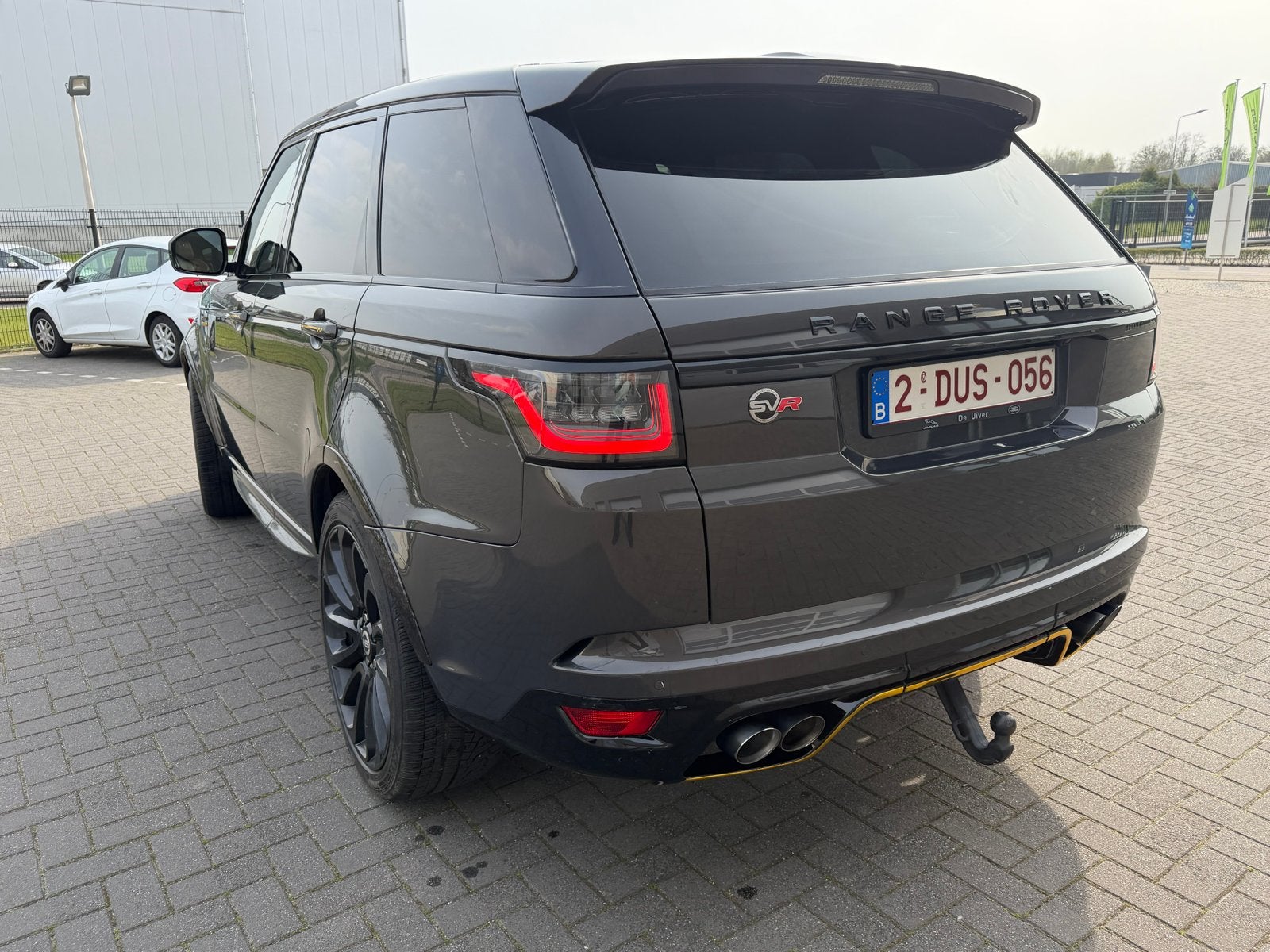 Range rover sport svr uitgevoerd te koop, Automaat, Bruin, 360 pk, Leder