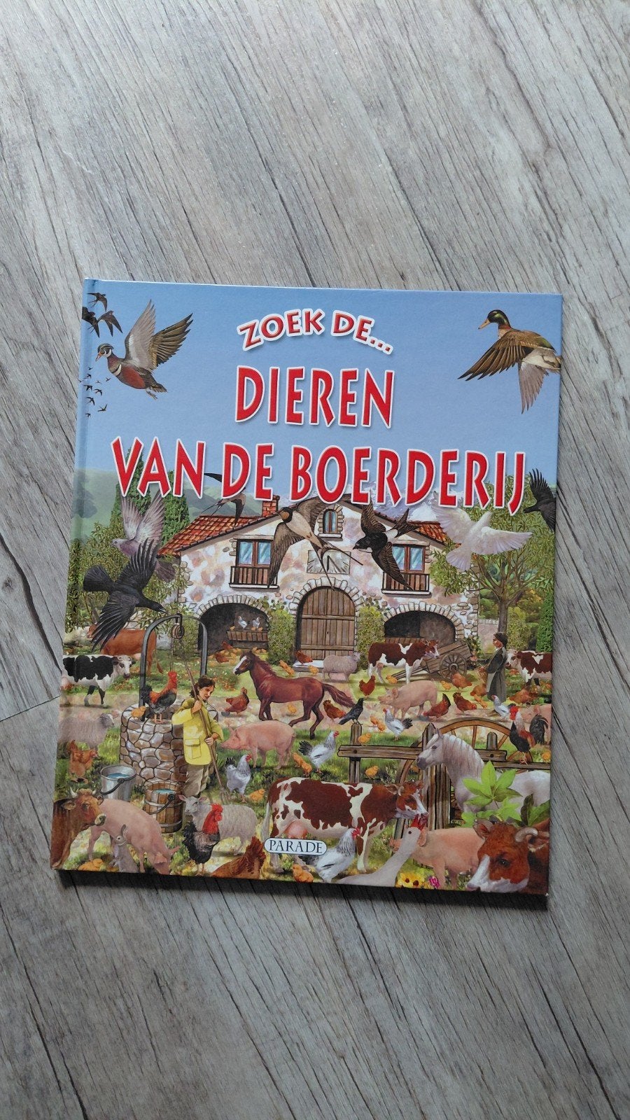 ZOEK DE.... DIEREN VAN DE BOERDERIJ., Ophalen of Verzenden, Zo goed als nieuw