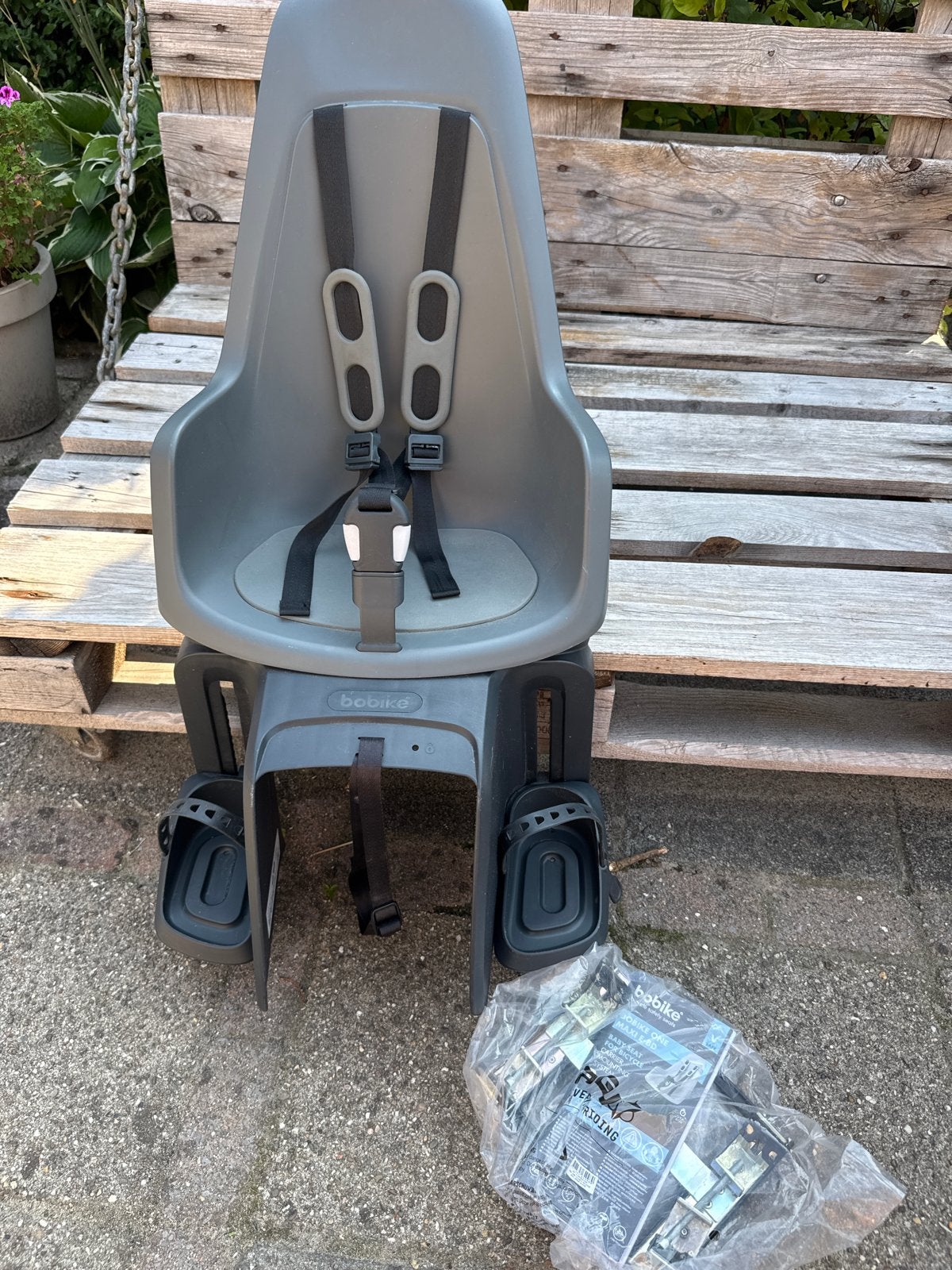 Bobike fietsstoeltje achterop - One Maxi E-BD, Fietsen en Brommers, Achterzitje, 9 t/m 18 kg, Ophalen of Verzenden, Gebruikt