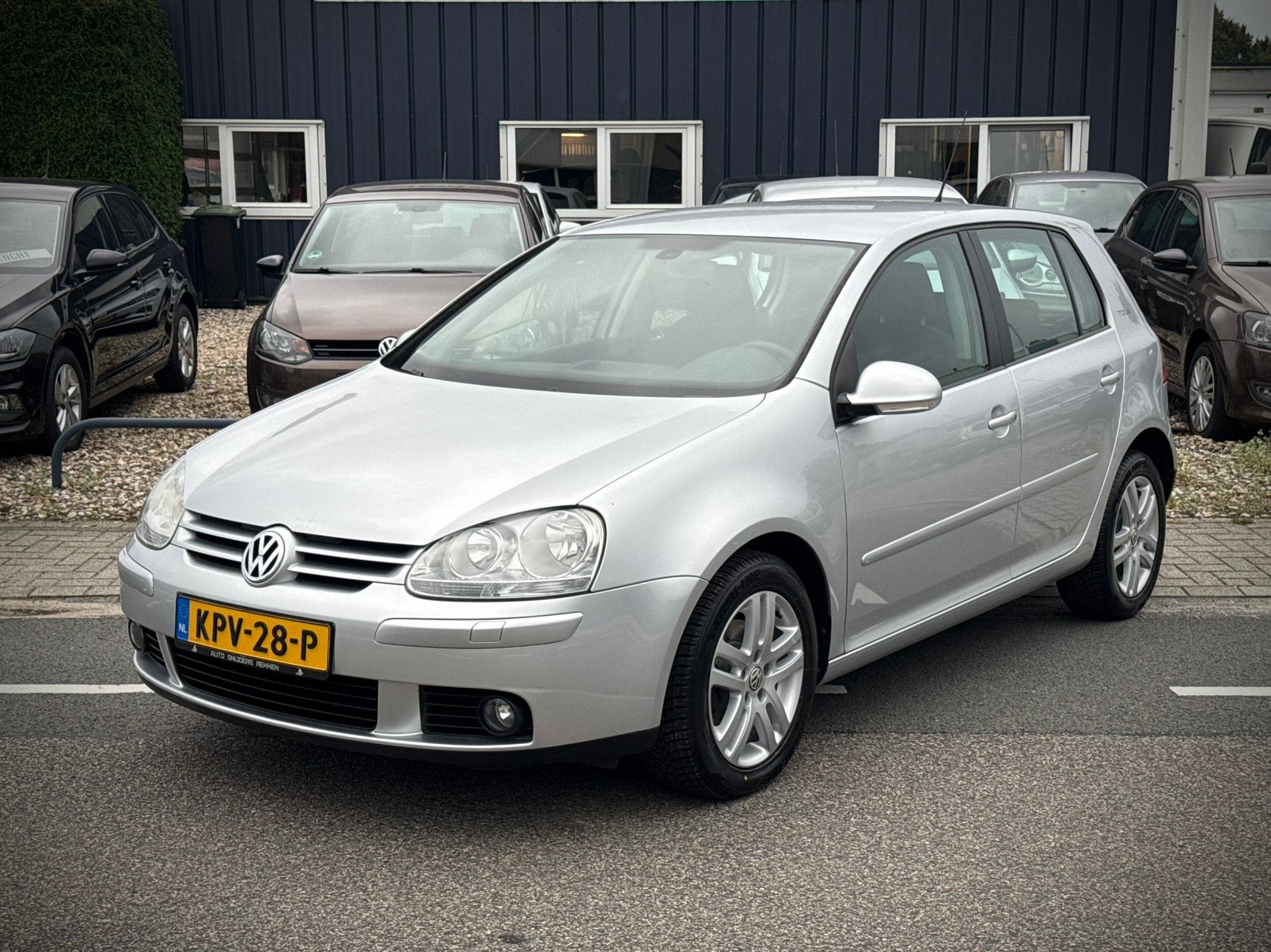 Volkswagen Golf 1.4 16V 59KW 5D 2007 Grijs, Auto's, Voorwielaandrijving, 4 cilinders, 610 kg, Bedrijf