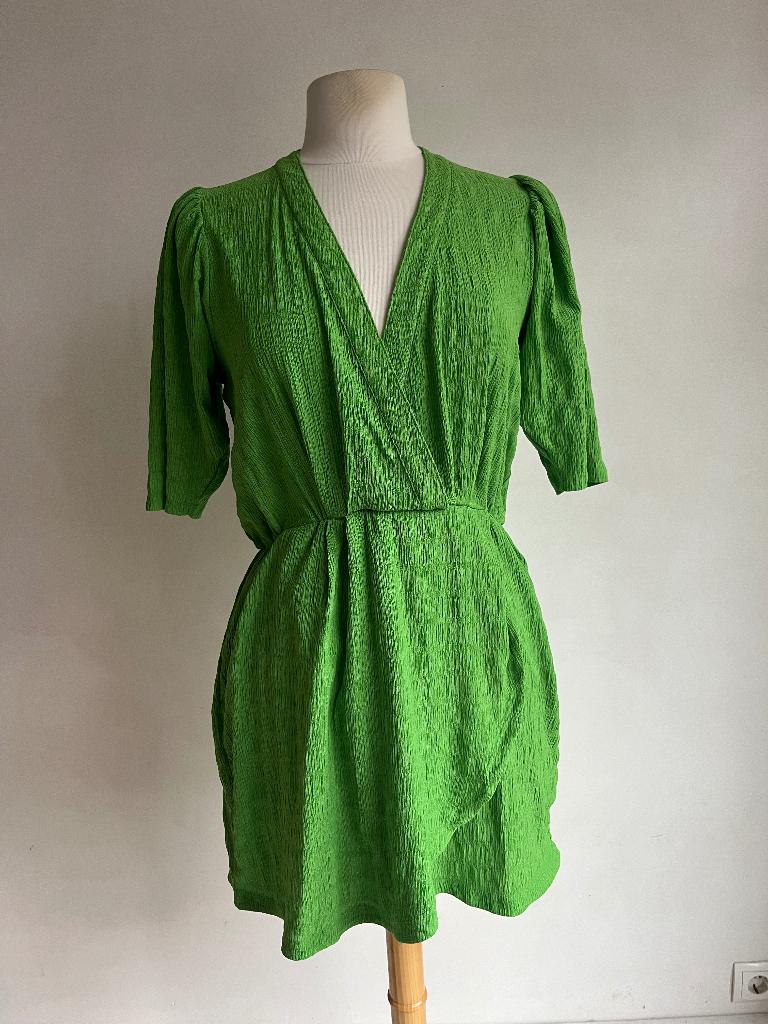 shoeby jurk maat s groen, Verzenden, Zo goed als nieuw, Knielengte, Shoeby