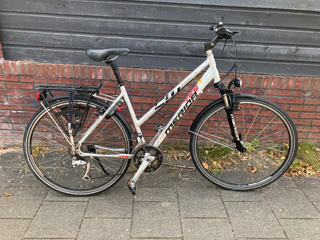 Merida dames sportfiets Crossway, 28 inch, Velgrem, Meer dan 20 versnellingen, Ophalen