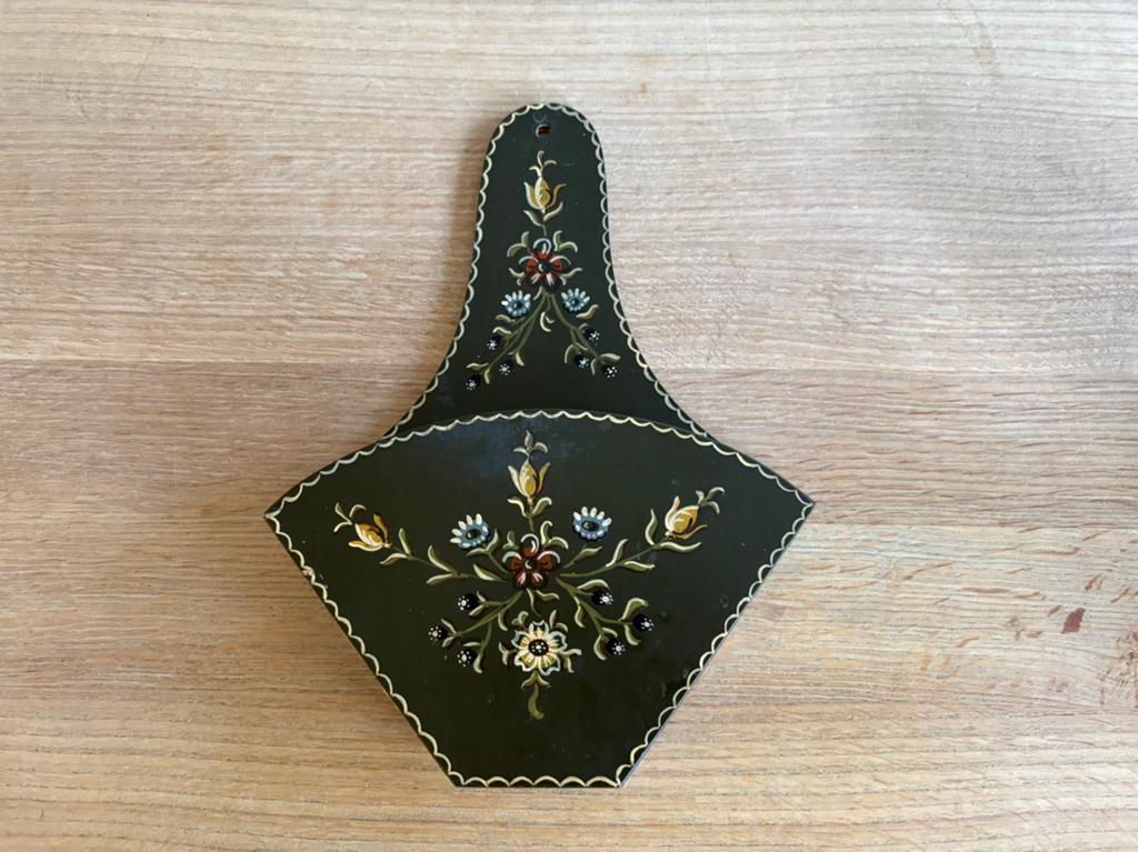 Vintage Hindeloopen koffiefilterhouder, Ophalen of Verzenden, Huis en Inrichting