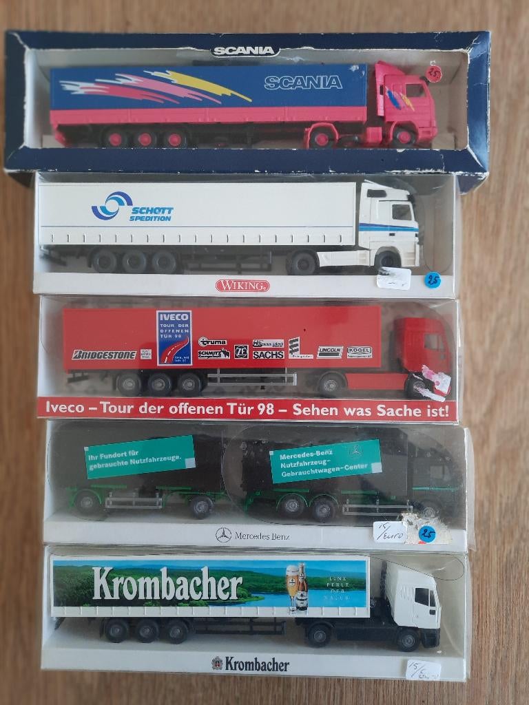 Wiking. Luxe in box. 15 euro per stuk, Ophalen, Nieuw, Bus of Vrachtwagen, Wiking