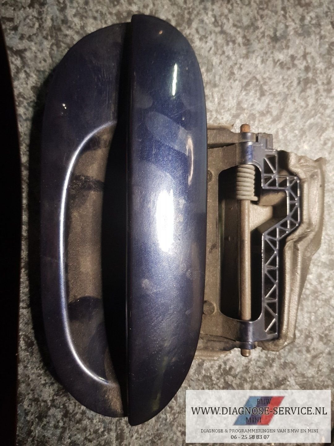 Bmw 5er E39 handgreep rechts blauw, Auto-onderdelen, Gebruikt, -, Deur, -