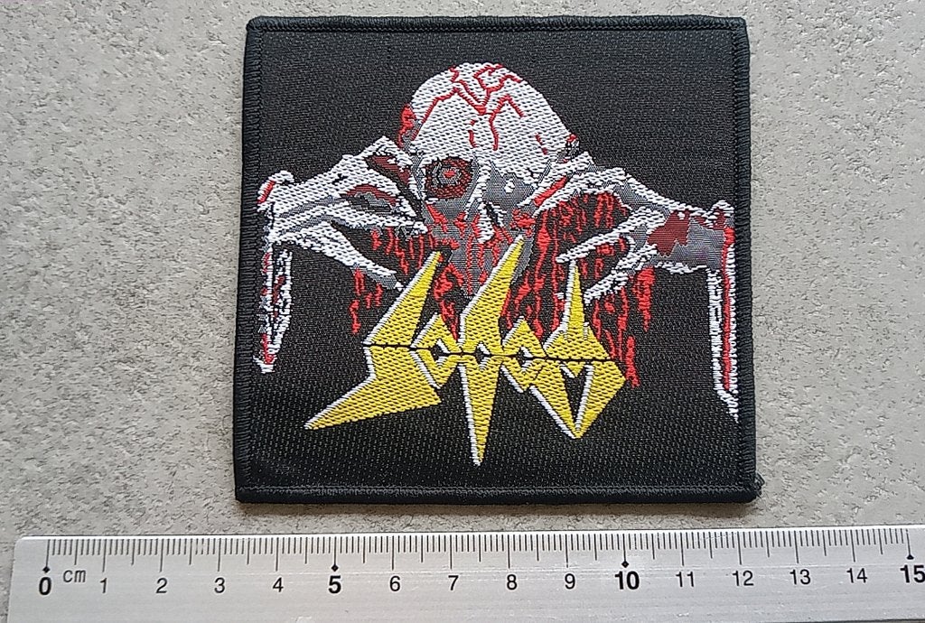 Sodom zeer zeldzame vintage Obsessed By Cruelty patch s92, Verzenden, Nieuw, Kleding