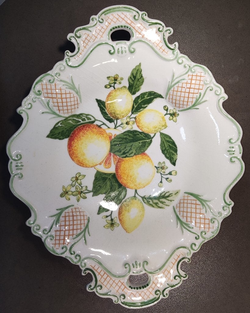 Keramische schaal Italiaans, Ophalen of Verzenden