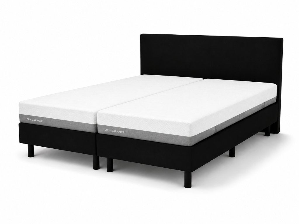 boxspring 180x200cm met luxe matrassen Snel leverbaar