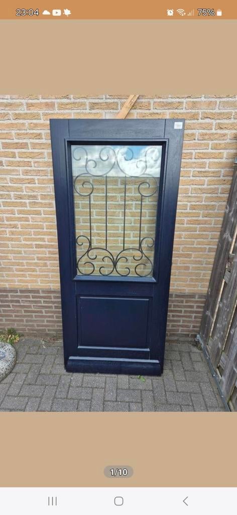 Te koop nieuwe voordeur met 3 puntsluiting, Ophalen