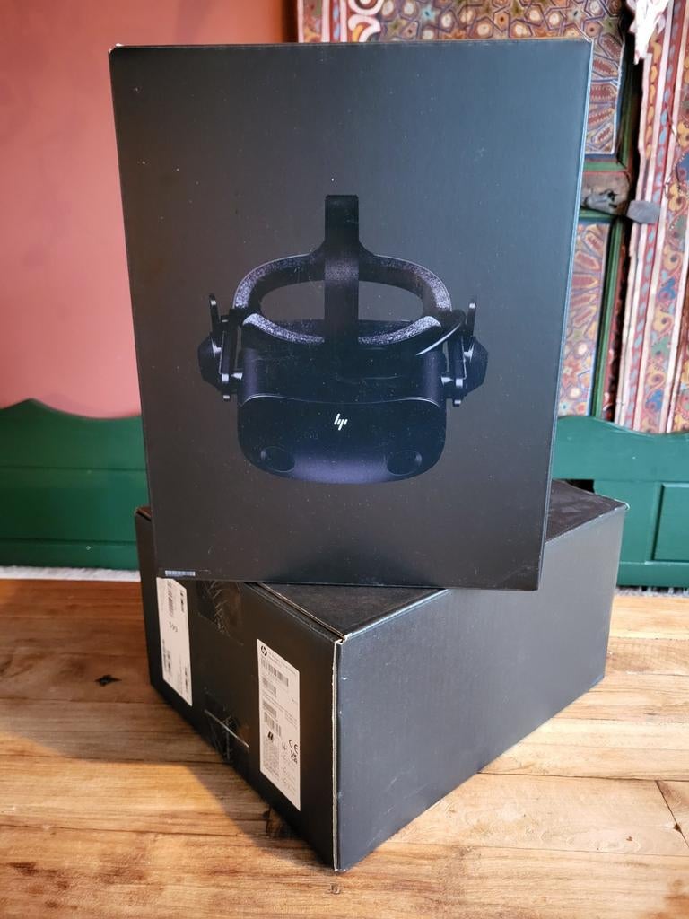 HP Reverb G2 v2 Virtual Reality Headset + Controllers, Ophalen of Verzenden, Zo goed als nieuw, VR-bril, Pc