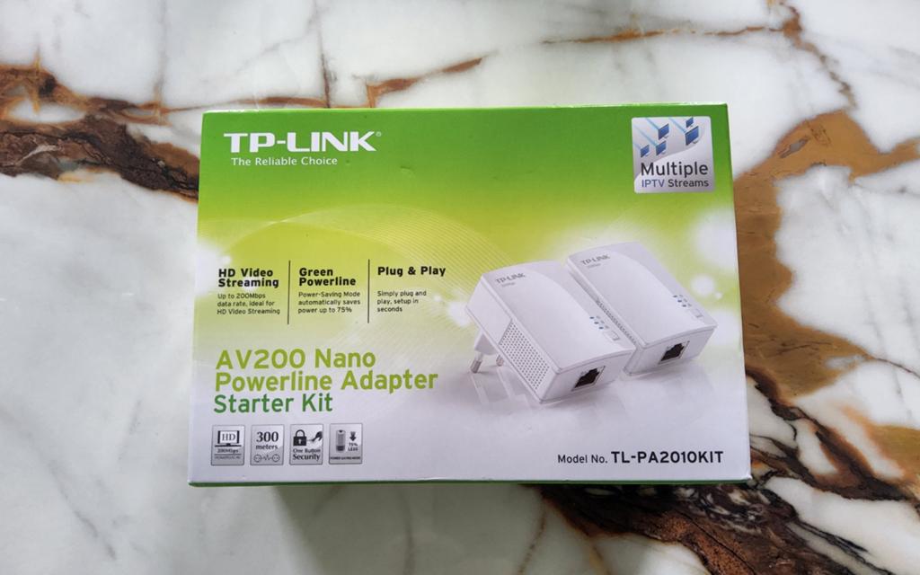 TP-Link AV200 Nano Powerline Adapter Starter Kit, Ophalen, Zo goed als nieuw, TP-Link