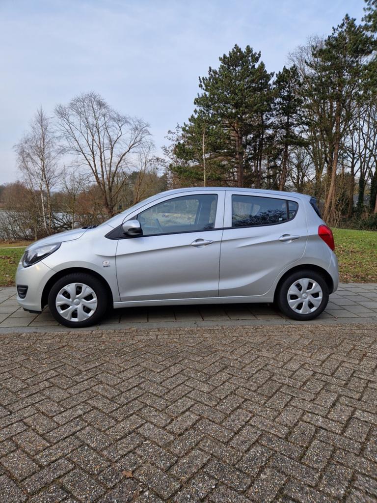 Opel Karl/bj.2019/87000km metNAP/alle optie/ZÉÉR nette auto!, Voorwielaandrijving, Stof, Zwart, Origineel Nederlands