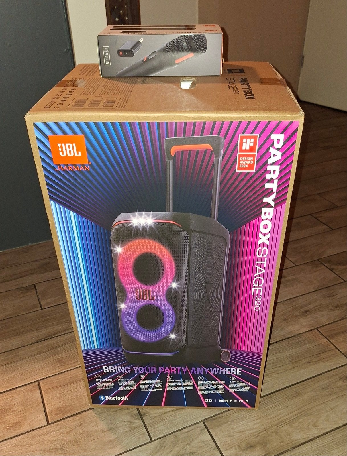 Foto 2 van JBL Partybox Stage 320 - Nieuw in doos