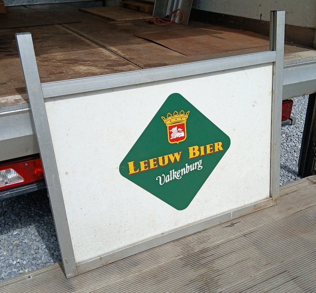 Vintage Terrasschot van Leeuw Bier, Verzamelen, Ophalen, Gebruikt, Overige typen, Leeuw