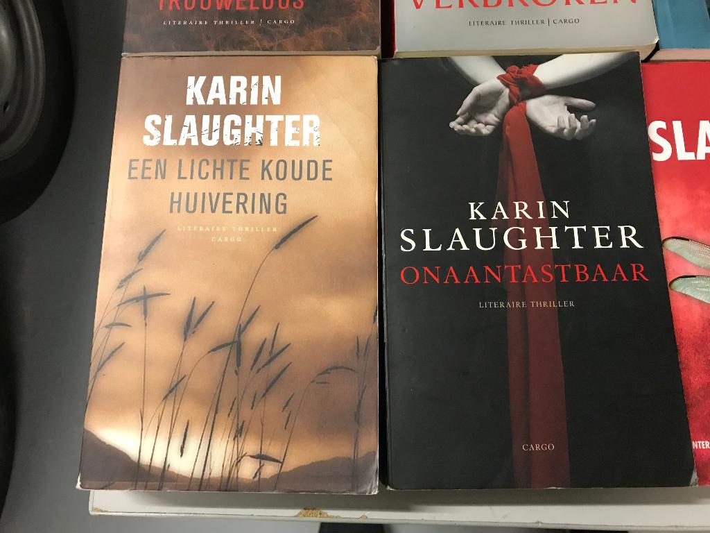 T.K. nog 17 Boeken van Karin Slaughter Zie actuele lijst, Ophalen of Verzenden, Gelezen, Karin Slaughter, Wereld overig