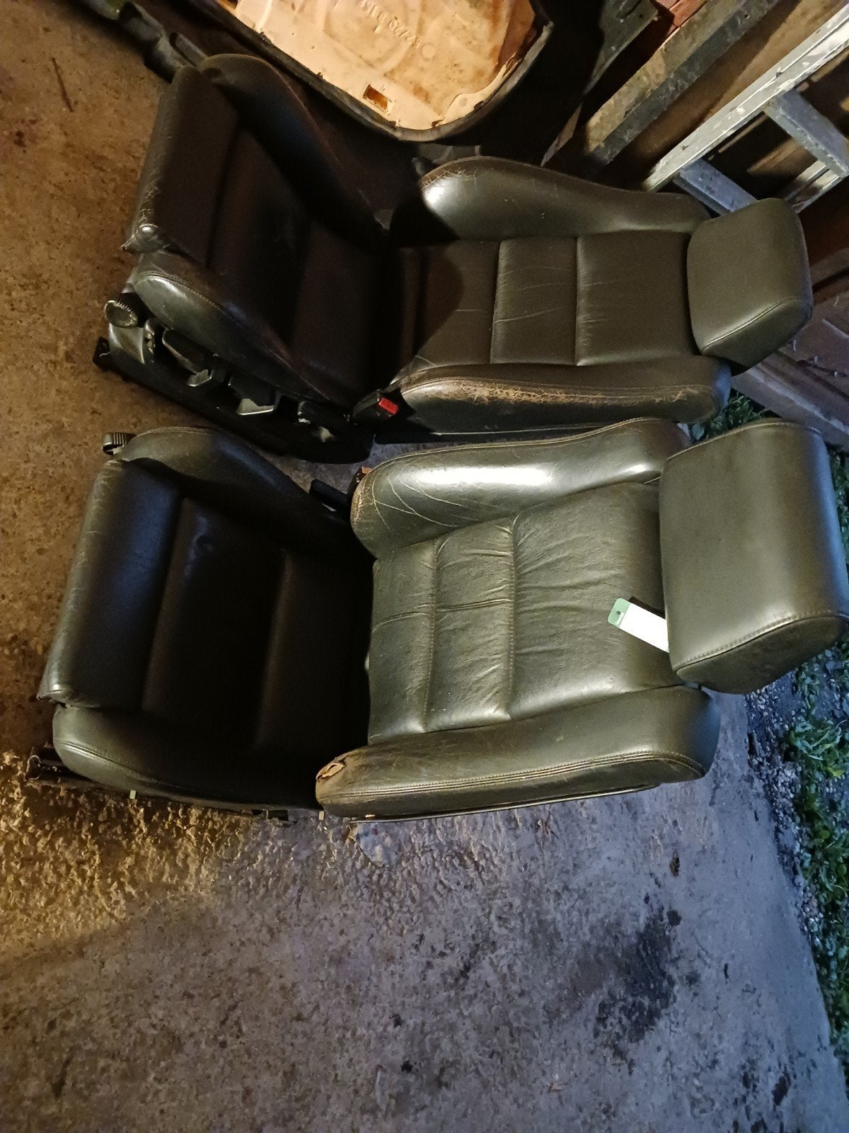 bmw e34 m5 interieur Sportstoelen leder, Ophalen, Gebruikt, BMW