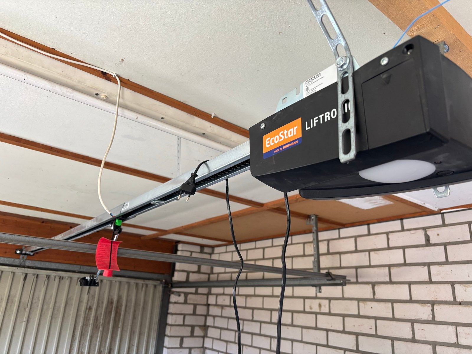 Hörmann EcoStar Liftronic Garagedeuropener, Ophalen, 120 cm of meer, Garagedeur, Zo goed als nieuw