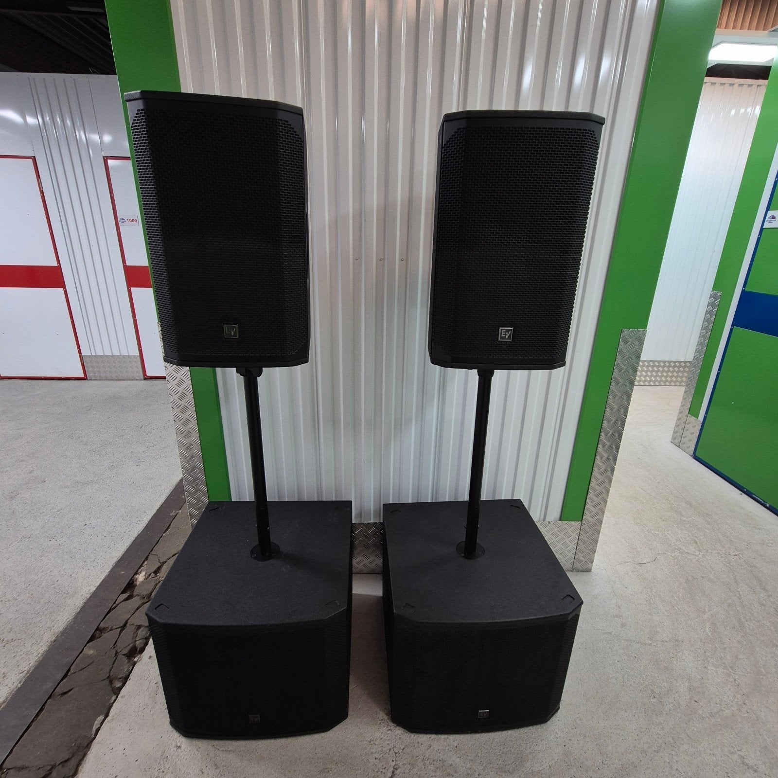 Electro-voice ekx18sp en 12p, Audio, Tv en Foto, Speakerset, Ophalen of Verzenden, Zo goed als nieuw, 150 watt of meer