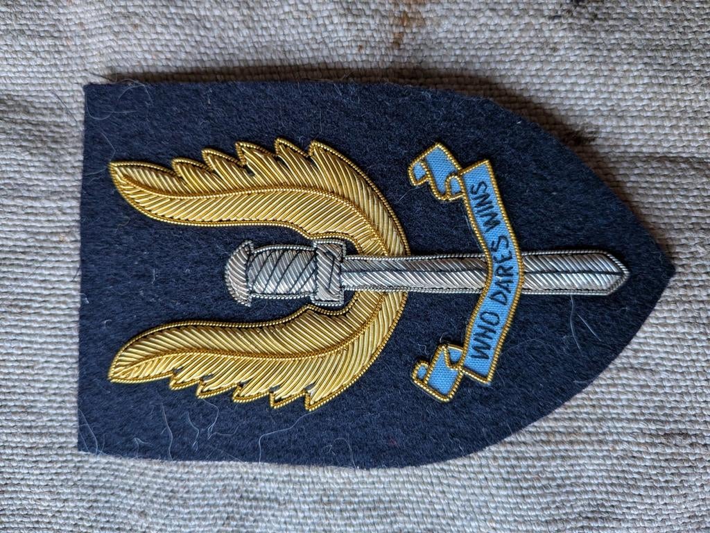 Embleem WW2 'Who Dares Wins', Ophalen of Verzenden