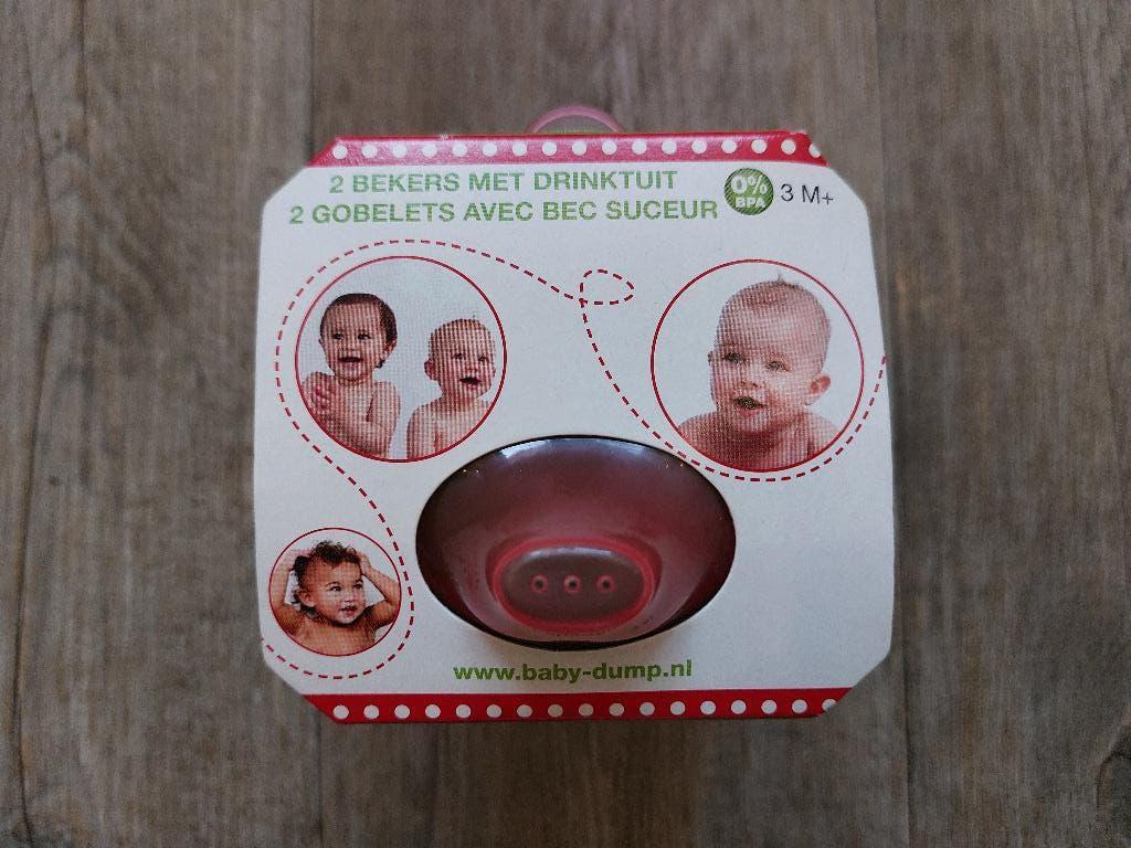 Babydump bekers met drinktuit, Ophalen of Verzenden, Nieuw, Overige typen