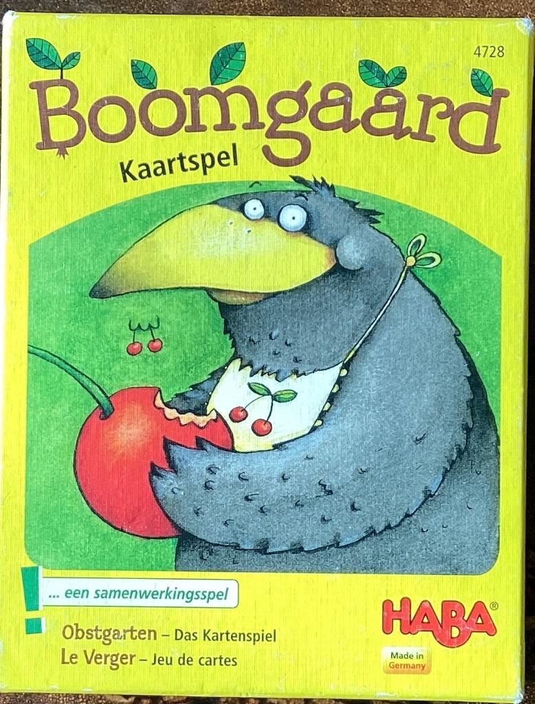 HABA – Boomgaard kaartspel, Ophalen of Verzenden, Zo goed als nieuw