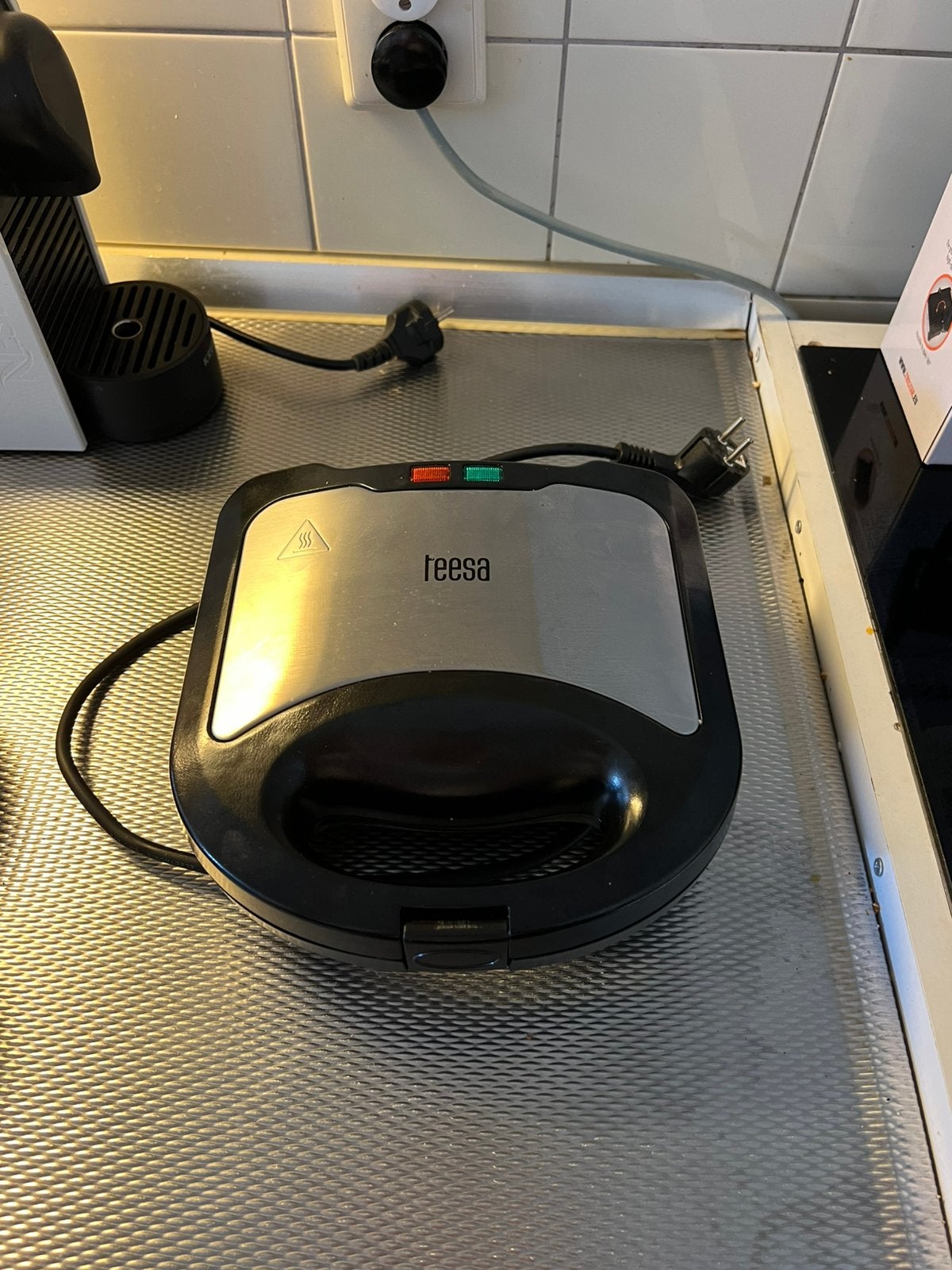 Tostie ijzer, Ophalen, Gebruikt