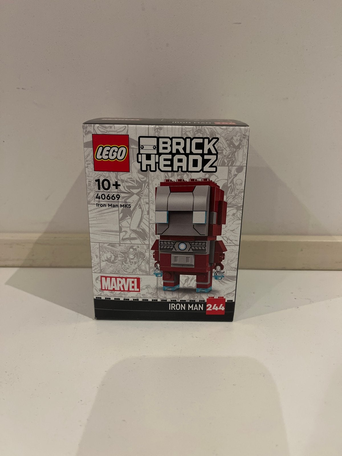 LEGO BrickHeadz 40669 Iron Man MK5 Marvel Nieuw/Sealed, Marvel, Lego, Nieuw, Ophalen of Verzenden