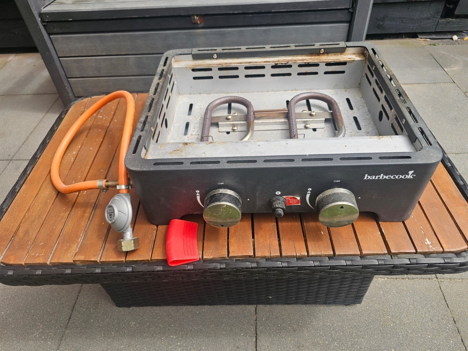 Barbecook gasbarbecue met bakplaat, Ophalen of Verzenden, Gebruikt, Barbecook