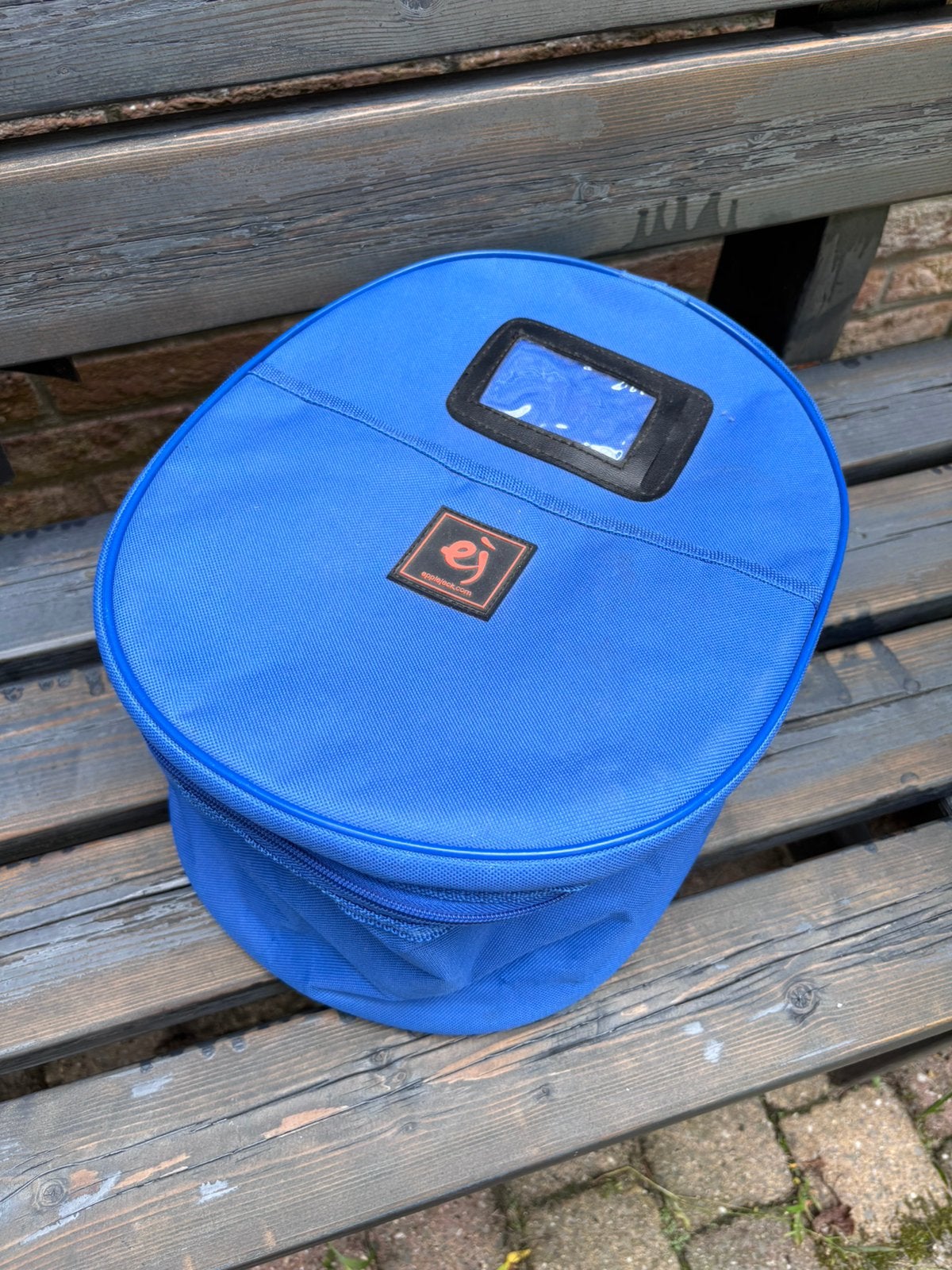 Captas Epplejeck, Ophalen, Blauw, Zo goed als nieuw, Rijhelm/cap