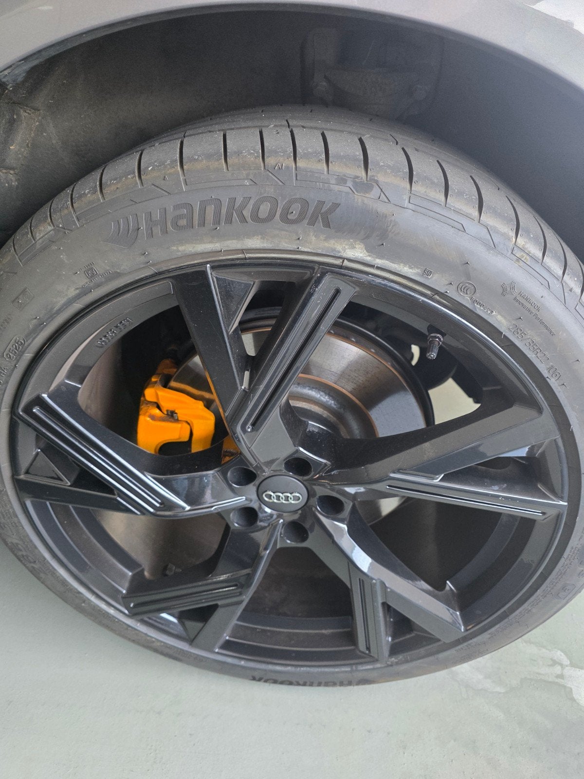 RS6 Audi Velgen 4  stuks beschikbaar - 285/35 R21  Etron 22, Gebruikt, Velg(en), 285 mm, Personenwagen