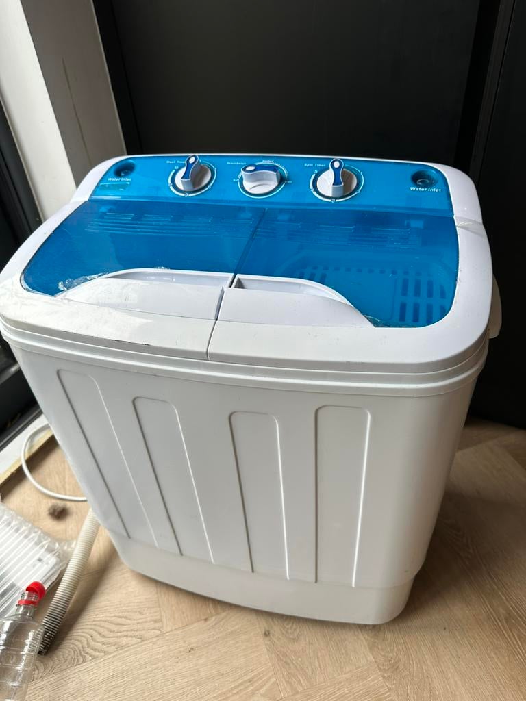 Mini wasmachine VidaXL camping, Witgoed en Apparatuur, Wasmachines, Minder dan 85 cm, Minder dan 4 kg, Bovenlader, Ophalen of Verzenden