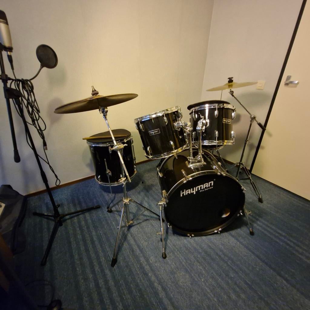 Drumstel Hayman Pro series, Ophalen of Verzenden, Zo goed als nieuw, Overige merken
