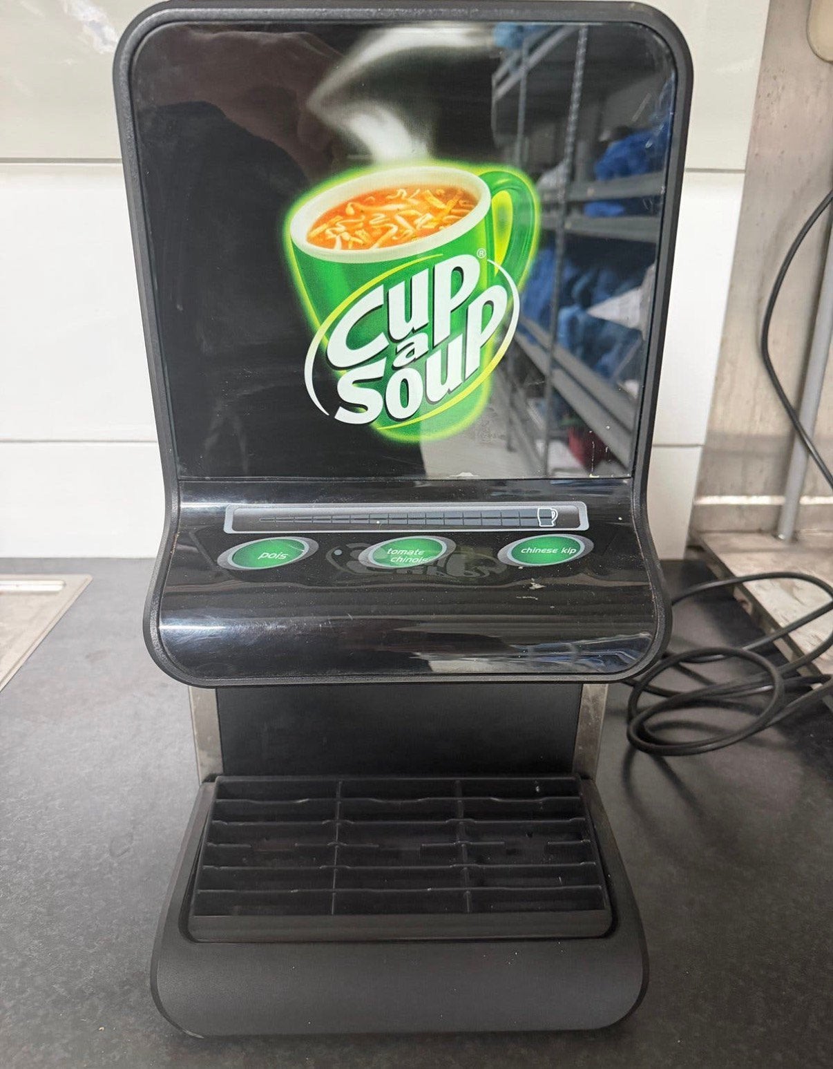 Veromatic Cup-a-Soup Mini automaat – 3 smaken, Ophalen of Verzenden, Zo goed als nieuw