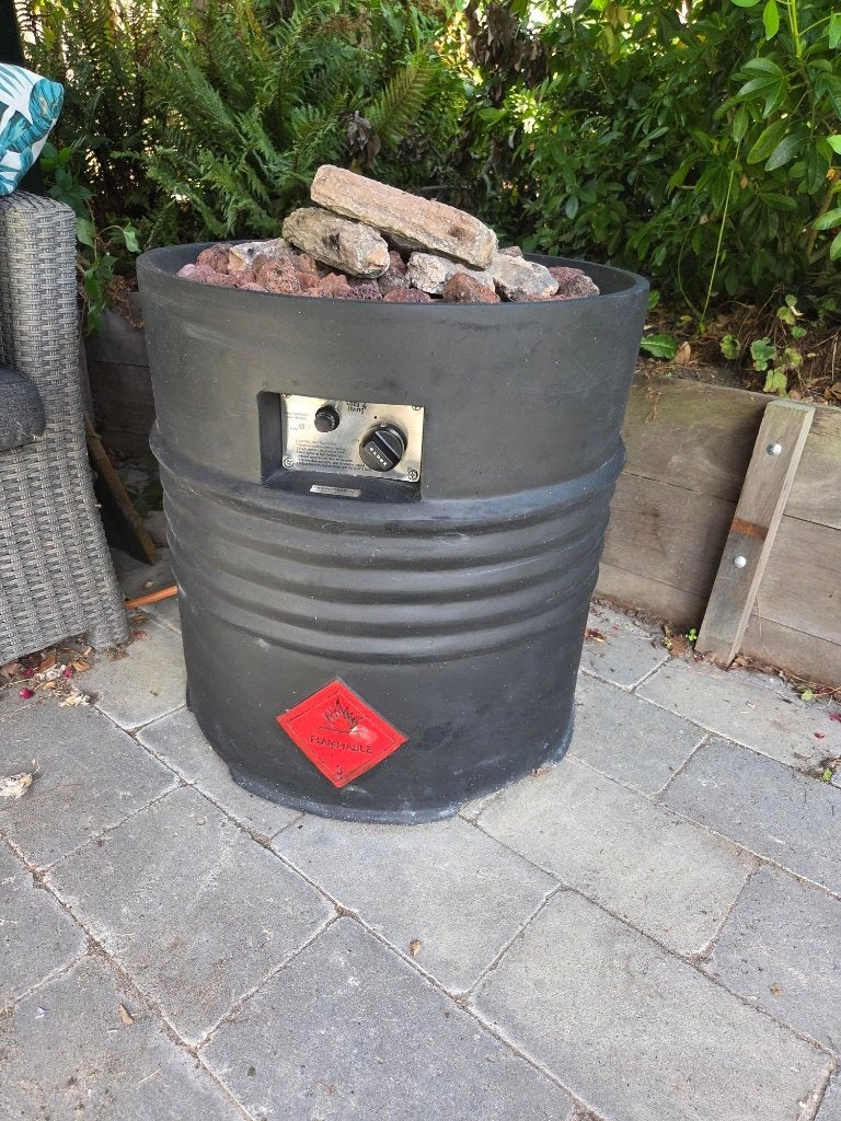 Cozy Vuurhaard model Barrel, Ophalen, Gebruikt